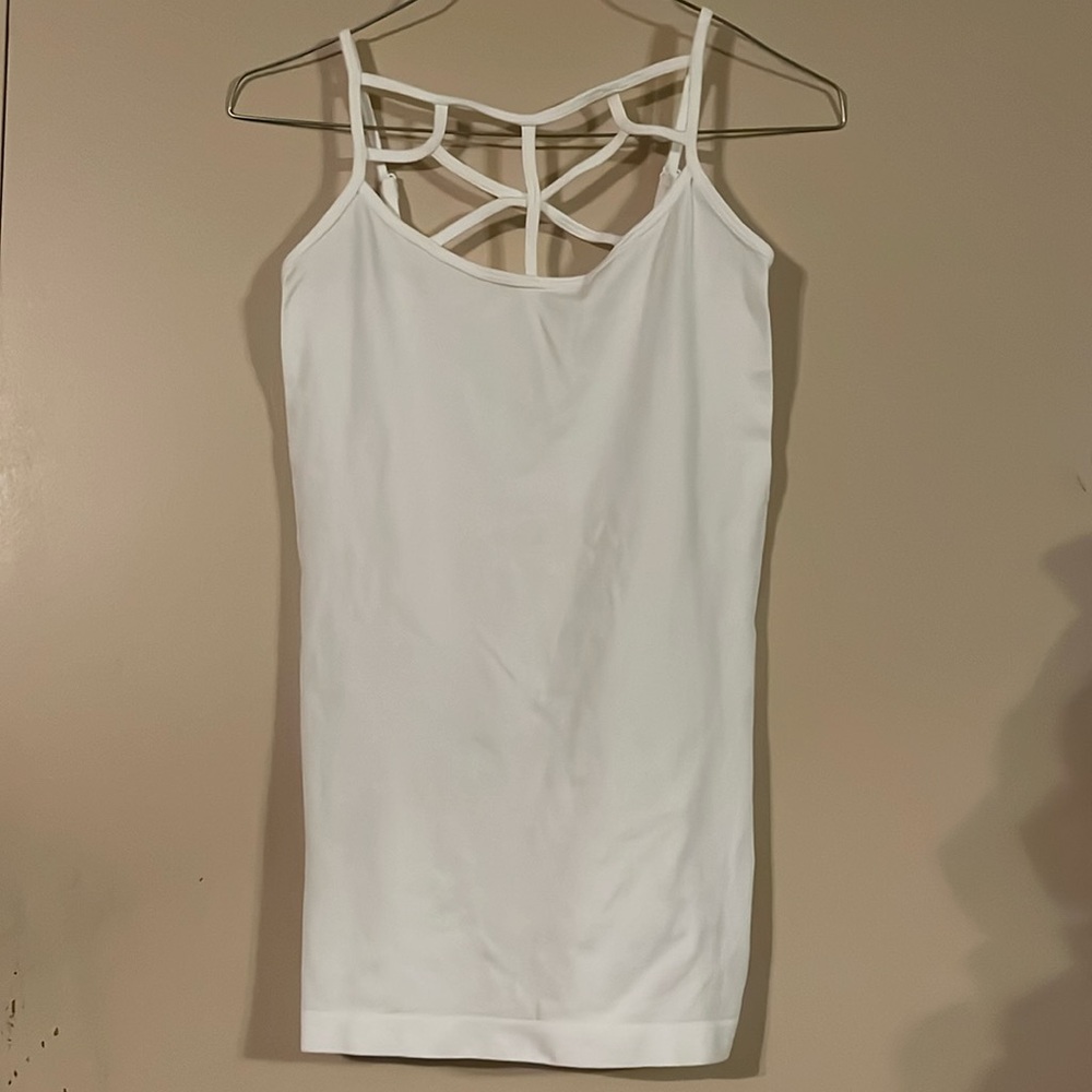 White tank top